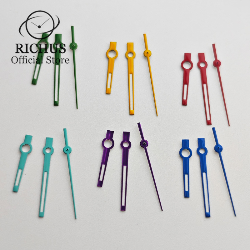 RICHUS 스카이 블루 오렌지 퍼플 실버 핸드 그린  - Reel Case 리뷰 및 가격