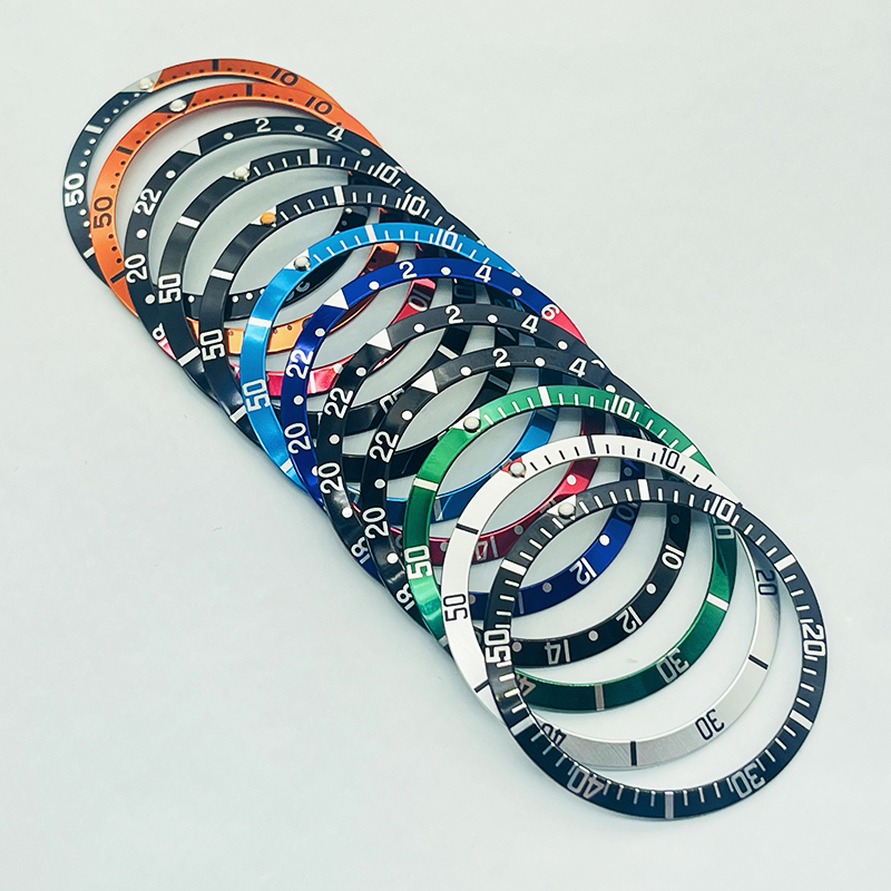 36.5mm 곡선 알루미늄 시계 베젤 인서트 NH35  - Reel Case 리뷰 및 가격