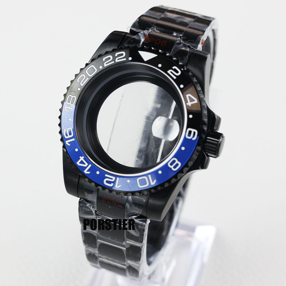 40mm 블랙 pvd 시계 케이스 NH34 NH35 N - Reel Case 리뷰 및 가격