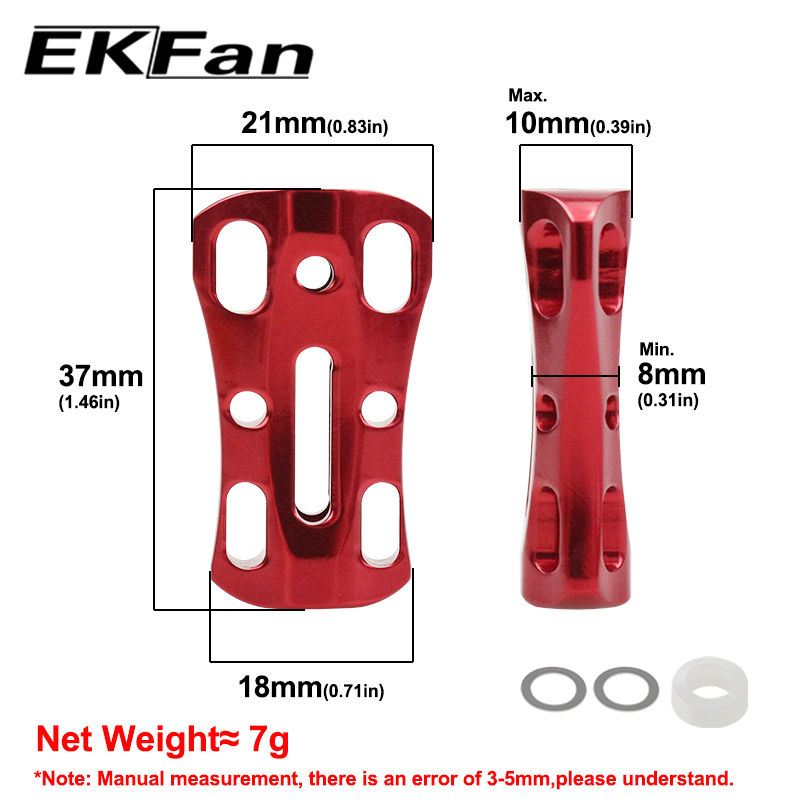 EKFan 1pc 알루미늄 합금 속이 빈 플랫 스피닝  - Spinning Reel 리뷰 및 가격